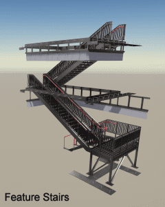 SteelTek Unlimited Feature Stairs